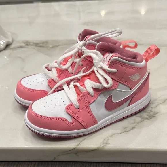 Jordan Shoes Brand New Nike Jordan Kids Pink And White